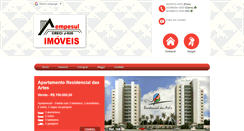 Desktop Screenshot of empesulimoveis.com.br